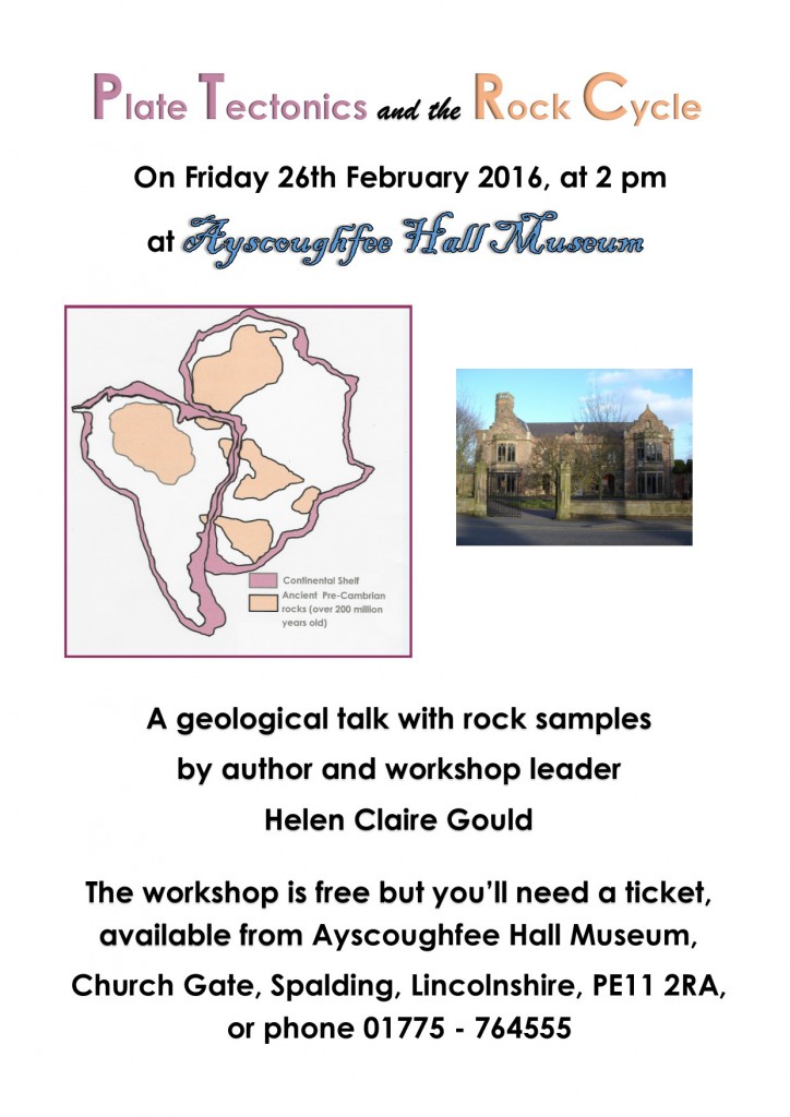 Poster for talk, 26th Feb.