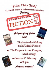 Poster for Fiction Fix meeting, February 2017