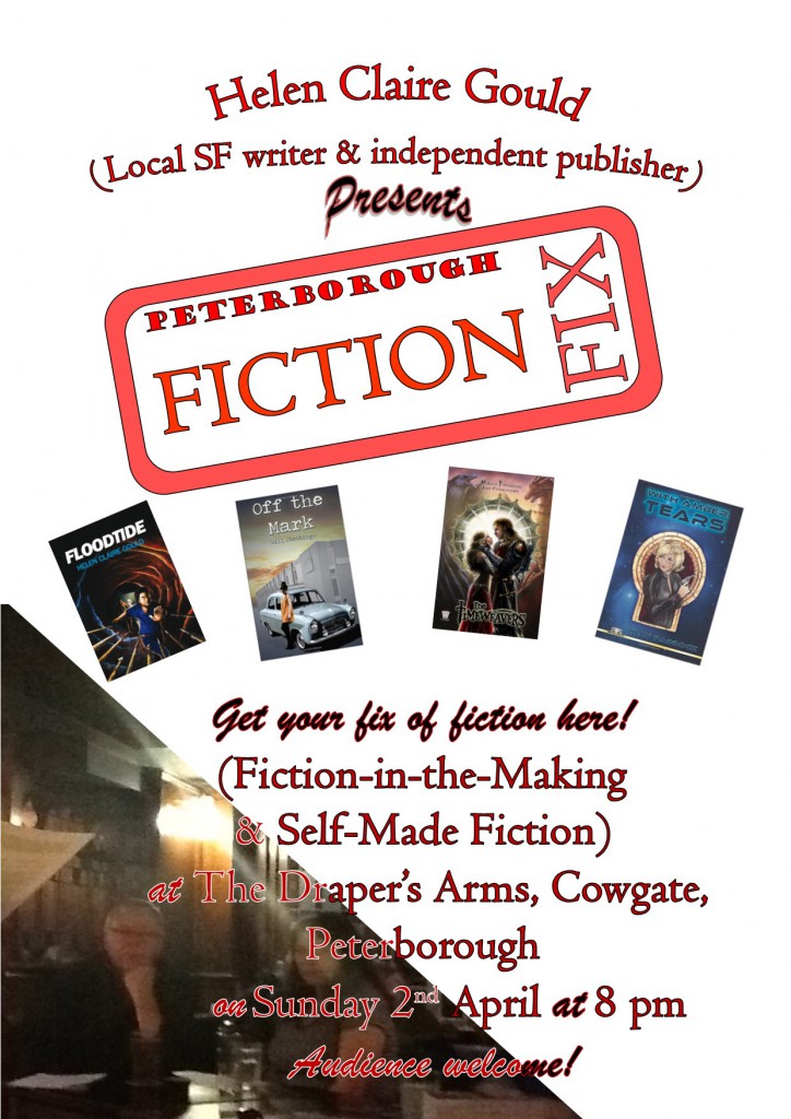 Poster for Fiction Fix on 2nd April 