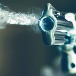 Gun firing