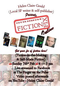Fiction Fix Online poster for February 2021