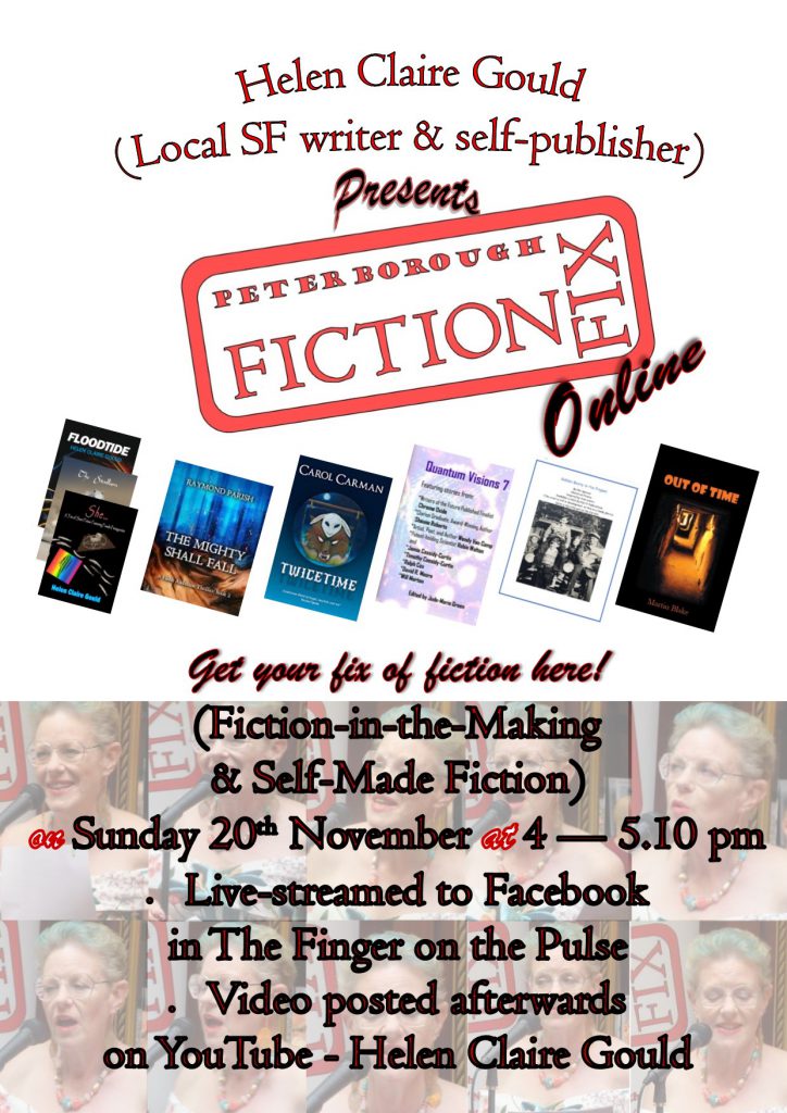 Poster for November Fiction Fix Online