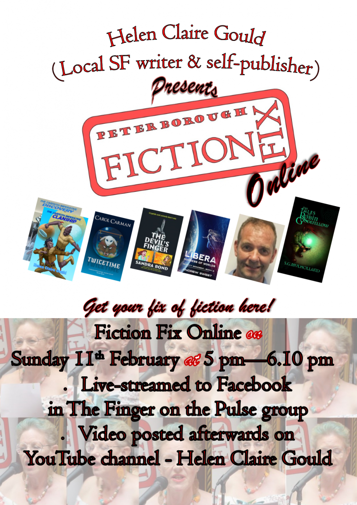 Poster for Fiction Fix February 2024
