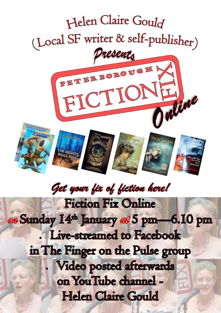 Poster for Fiction Fix January 2024